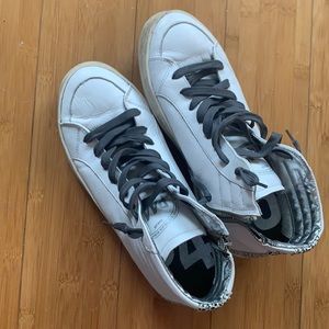 EUC P448 mid top sneakers